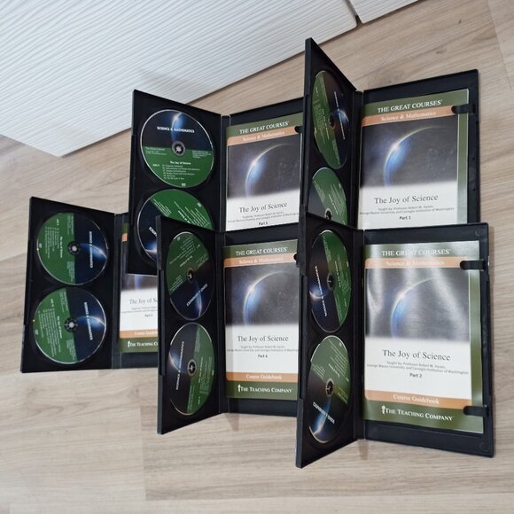 Great Courses The Joy Of Science Course Guidebook and Part 1-5 DVD Sets - Picture 2 of 4